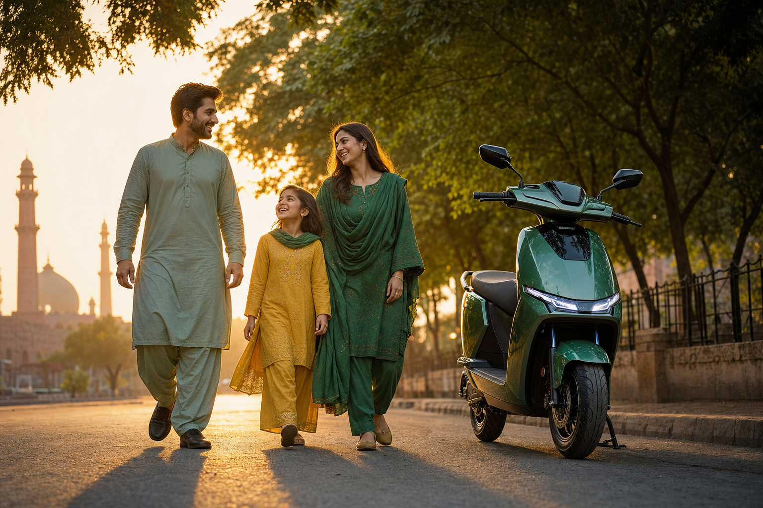 Built for the whole family. Ride together.